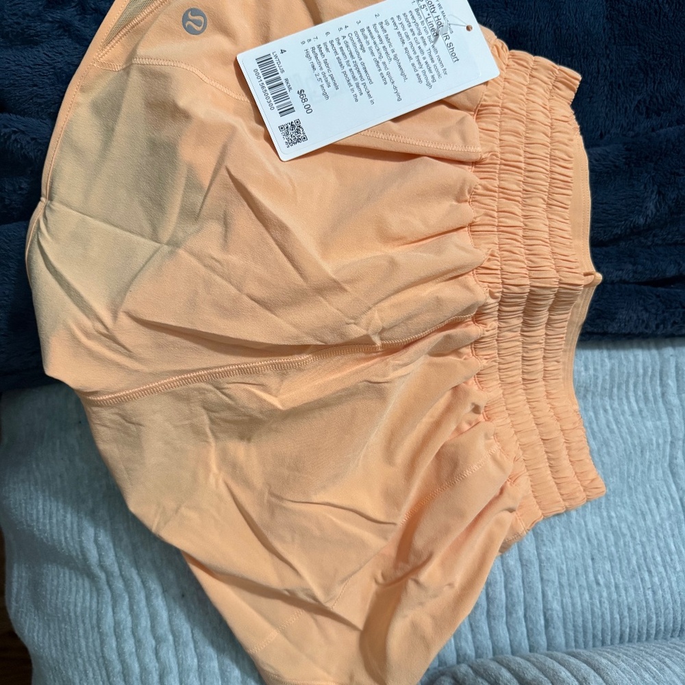 Lululemon Hotty Hot HR short 2.5 lined